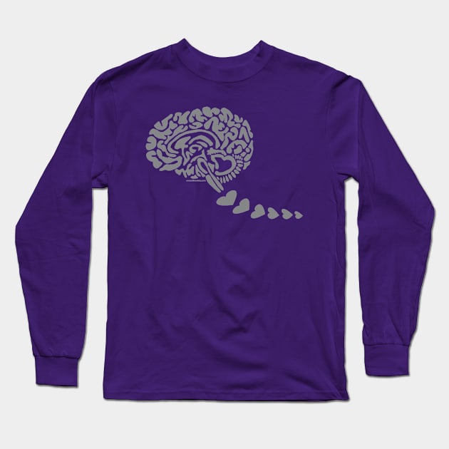 Brains Long Sleeve T-Shirt by killmonkies